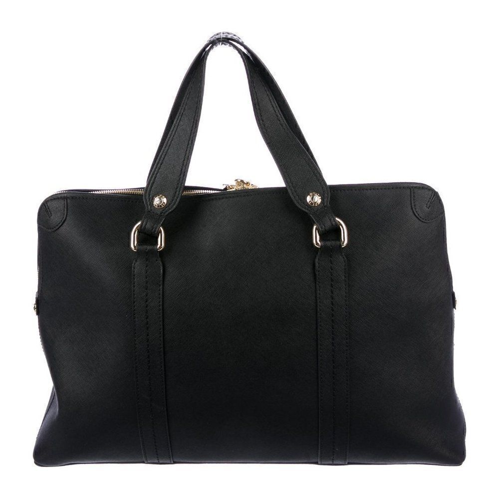 Henri Bendel West 57th Leather Laptop Briefcase